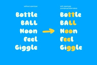 Banana Milk by wearecolt — Decorative Font — thumbnail 2