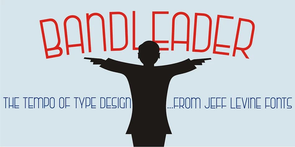 BANDLEADER JNL by Jeff Levine Fonts — Decorative Font