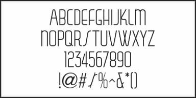 BANDSHELL JNL by Jeff Levine Fonts — Decorative Font — thumbnail 3