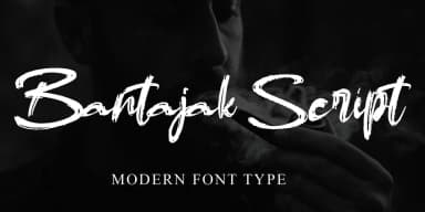 Bantajak Script by Ayska — Script Handwritten Font — thumbnail 4