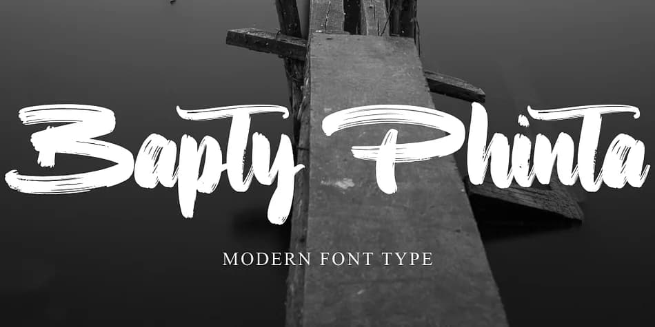 Bapty Phinta by Ayska — Script Handwritten Font