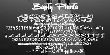Bapty Phinta by Ayska — Script Handwritten Font — thumbnail 2