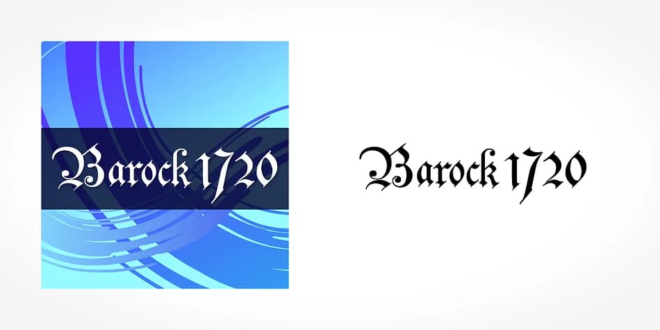 Barock 1720 by SoftMaker — Blackletter Font