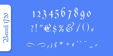 Barock 1720 by SoftMaker — Blackletter Font — thumbnail 3