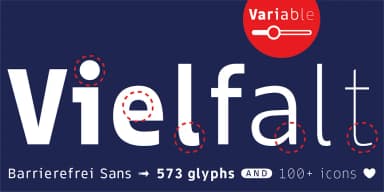 Barrierefrei Sans by Typo Graphic Design — Dingbats Font — thumbnail 1