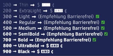 Barrierefrei Sans by Typo Graphic Design — Dingbats Font — thumbnail 2