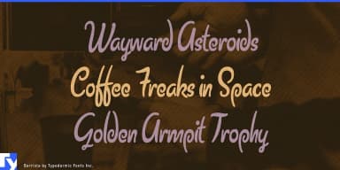 Barrista by Typodermic Fonts Inc. — Script Handwritten Font — thumbnail 2