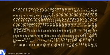 Barrista by Typodermic Fonts Inc. — Script Handwritten Font — thumbnail 5