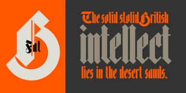 Bastard by Barnbrook Fonts — Blackletter Font — thumbnail 2