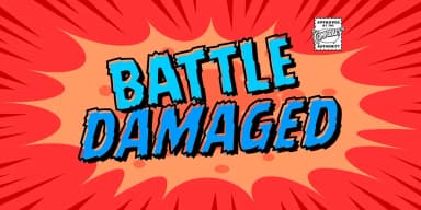 BATTLE DAMAGED by Comicraft — Decorative Font — thumbnail 2