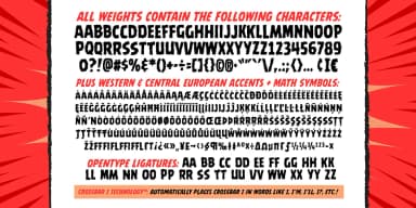 BATTLE DAMAGED by Comicraft — Decorative Font — thumbnail 4