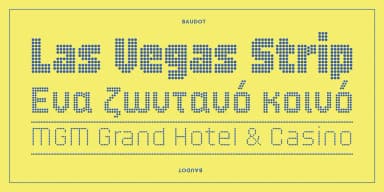 Baudot by Delve Fonts — Decorative Font — thumbnail 4