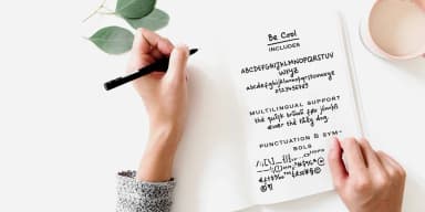 Be Cool by Ana's Fonts — Dingbats Font — thumbnail 2