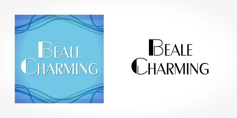 Beale Charming by SoftMaker — Decorative Font