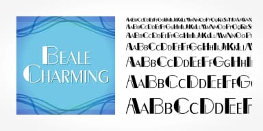 Beale Charming by SoftMaker — Decorative Font — thumbnail 5