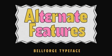 Belforge Geometric Bold Sans by Letterhend Studio — Decorative Font — thumbnail 9