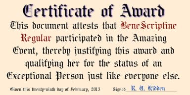 BeneScriptine by Ingrimayne Type — Blackletter Font — thumbnail 1