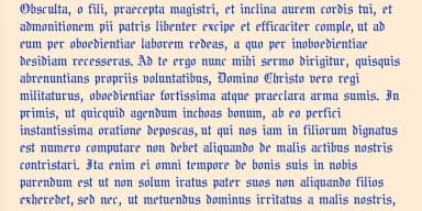 BeneScriptine by Ingrimayne Type — Blackletter Font — thumbnail 5