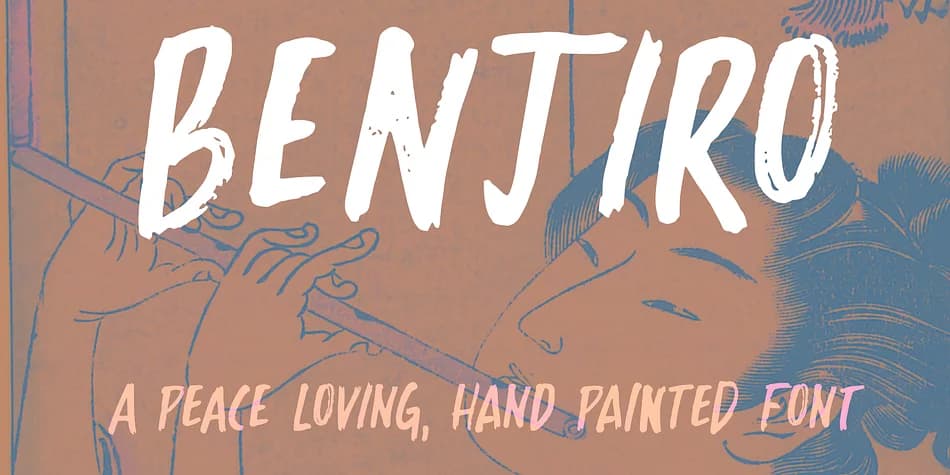 Benjiro by Kitchen Table Type Foundry — Display Font