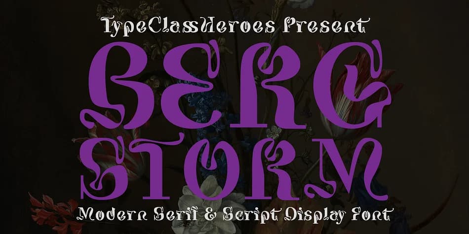 Bergstorm by TypeClassHeroes — Decorative Font