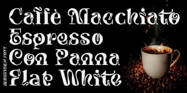 Bergstorm by TypeClassHeroes — Decorative Font — thumbnail 9