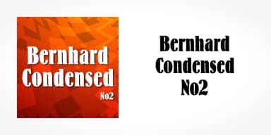 Bernhard Condensed No2 by SoftMaker — Decorative Font — thumbnail 1