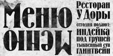 Bernhard by ParaType — Decorative Font — thumbnail 3