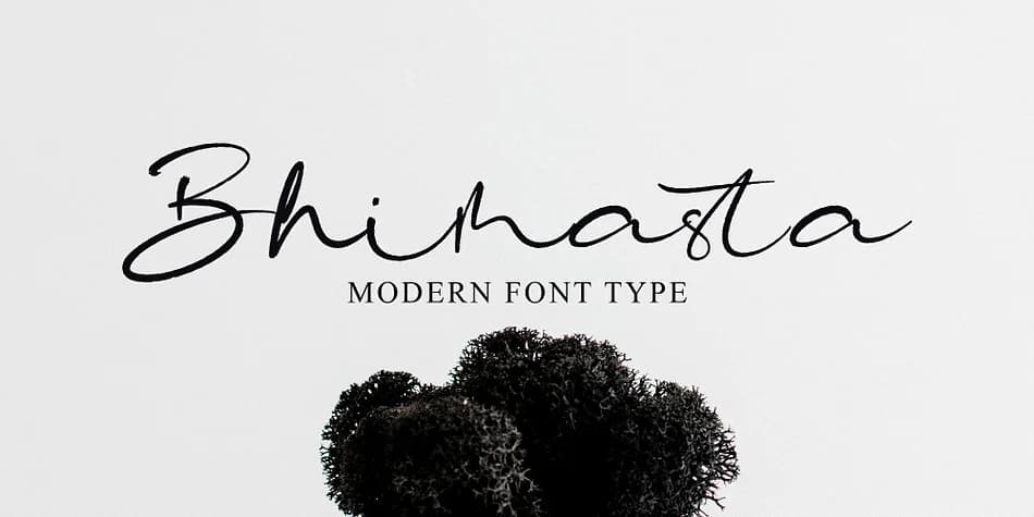 Bhimasta by Ayska — Script Handwritten Font