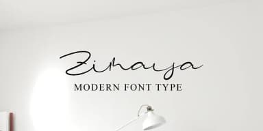 Bhimasta by Ayska — Script Handwritten Font — thumbnail 4