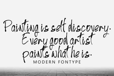 Bhokir Hosjin by Ayska — Script Handwritten Font — thumbnail 2