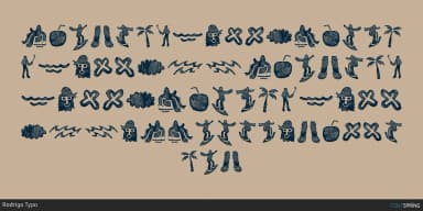 Bigfoot Forest Dingbats by Rodrigo Typo — Dingbats Font — thumbnail 5