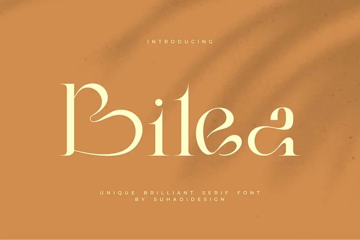 Bilea by suhadidesign — Decorative Font
