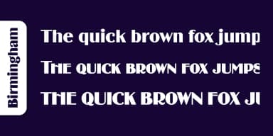 Birmingham Pro by SoftMaker — Decorative Font — thumbnail 5