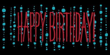 Birthday Doodles by Outside the Line — Dingbats Font — thumbnail 1