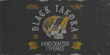 Black Takora by Alit Design — Blackletter Font — thumbnail 1