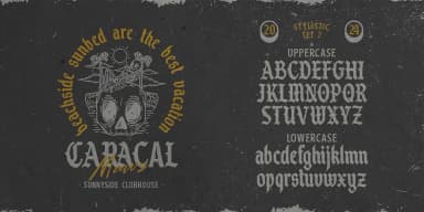 Black Takora by Alit Design — Blackletter Font — thumbnail 10