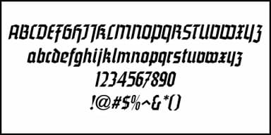 Blackletter Moderne JNL by Jeff Levine Fonts — Blackletter Font — thumbnail 5