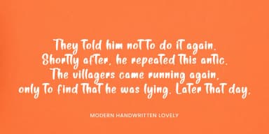 Bladshark by Ayska — Script Handwritten Font — thumbnail 4