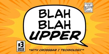 BLAH BLAH UPPER by Comicraft — Decorative Font — thumbnail 1