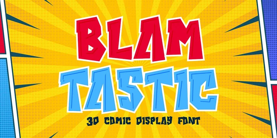 BLAMTASTIC by Cikareotype Studio — Decorative Font