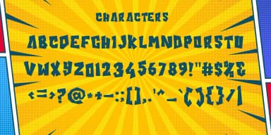 BLAMTASTIC by Cikareotype Studio — Decorative Font — thumbnail 7