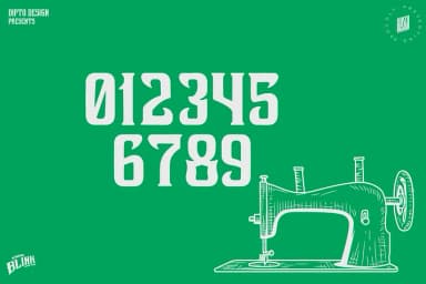 Blink by Dipto Design — Display Font — thumbnail 6