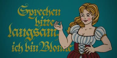 Blonde Fraktur by ParaType — Blackletter Font — thumbnail 2