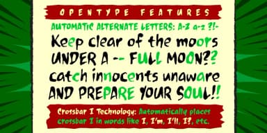 Blood Beast by Comicraft — Display Font — thumbnail 4