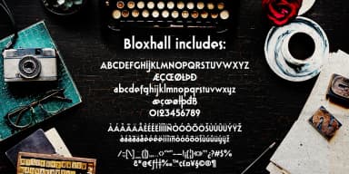 Bloxhall by Ana's Fonts — Decorative Font — thumbnail 2