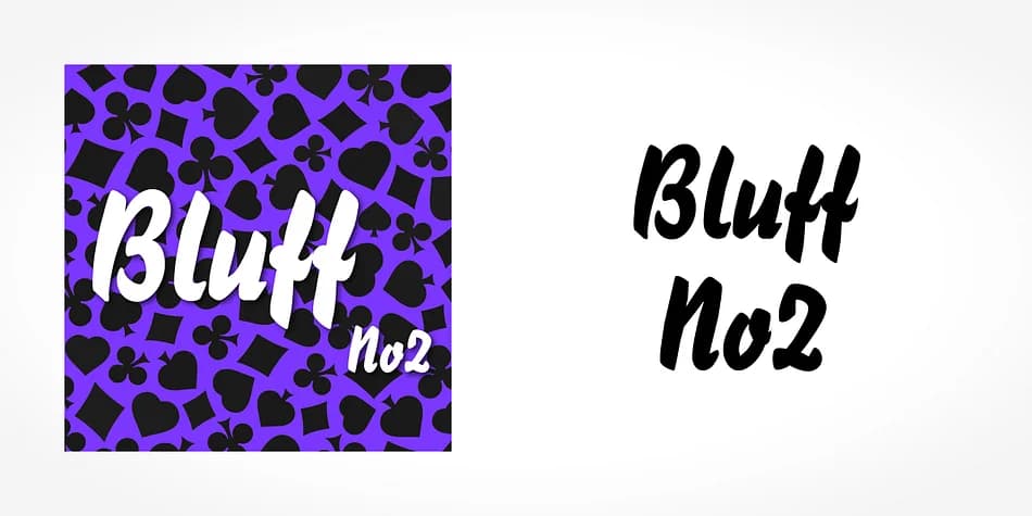 Bluff No2 by SoftMaker — Script Handwritten Font