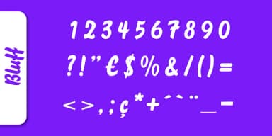 Bluff No2 by SoftMaker — Script Handwritten Font — thumbnail 3