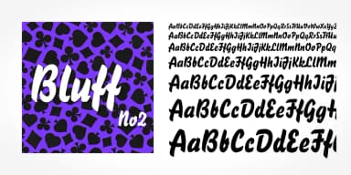 Bluff No2 by SoftMaker — Script Handwritten Font — thumbnail 5