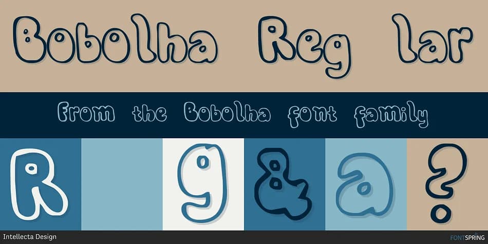 Bobolha by Intellecta Design — Decorative Font