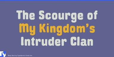 Body Goat by Typodermic Fonts Inc. — Decorative Font — thumbnail 2